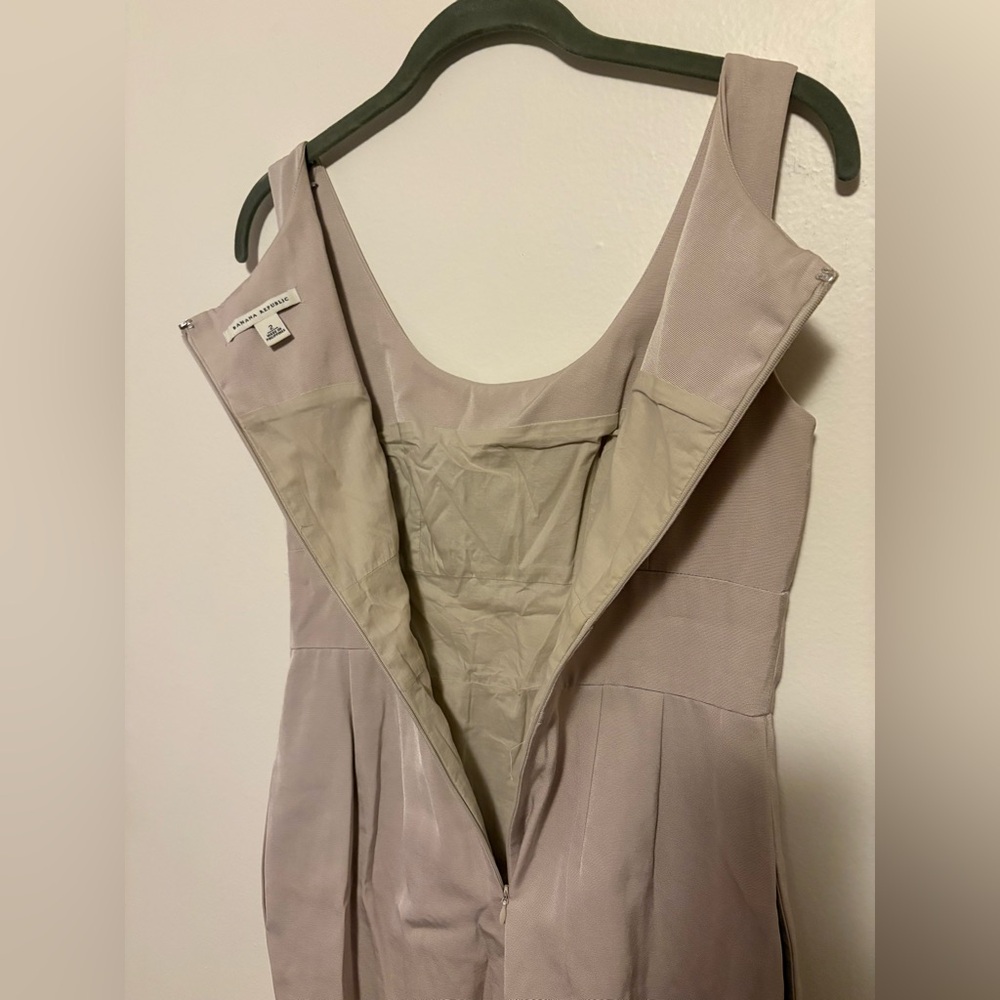 Banana Republic Soft Beige Sleeveless Mini Dress - Picture 7 of 7